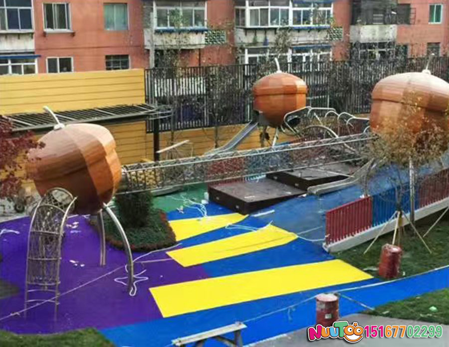 大型組合滑梯僅僅適合孩子么？成年人也能體驗